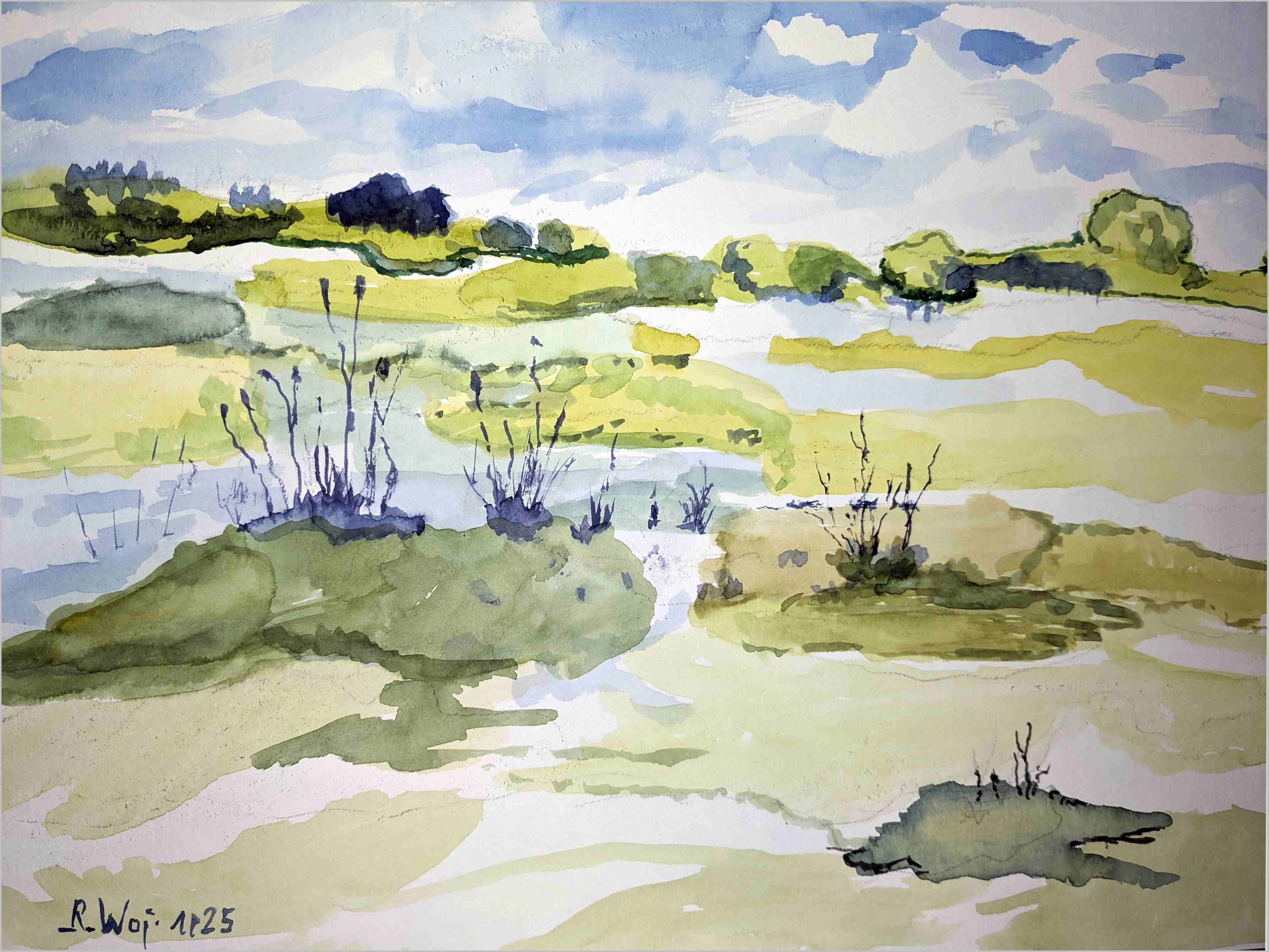   Heitere Landschaft
